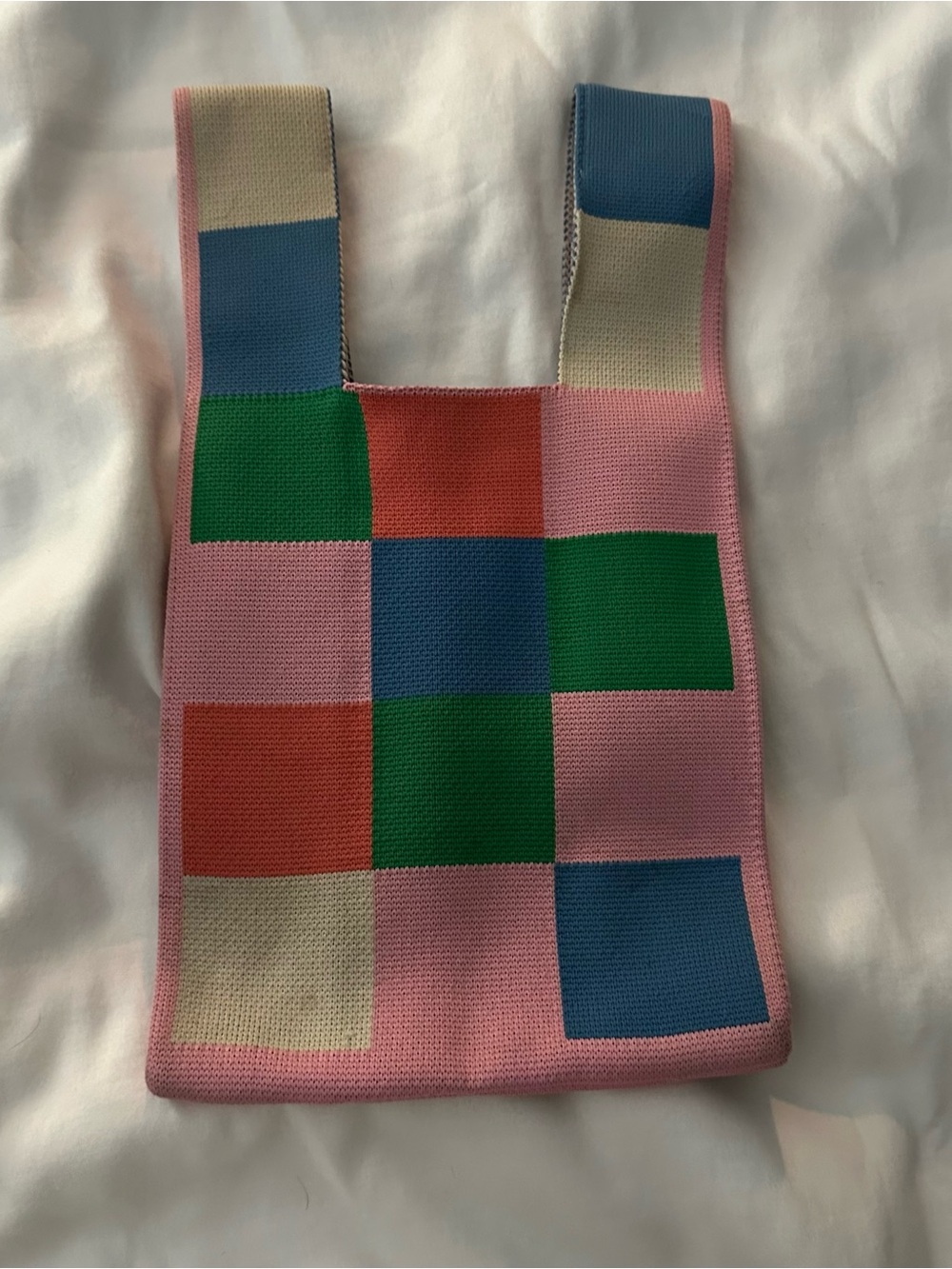Multicolored Cloth Purse